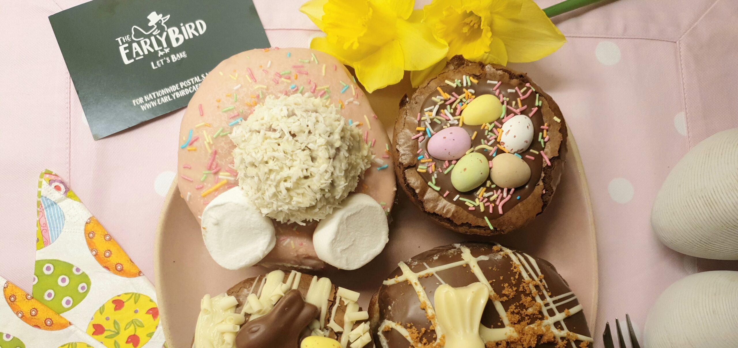 Easter brownie nests by The Early Bird Café