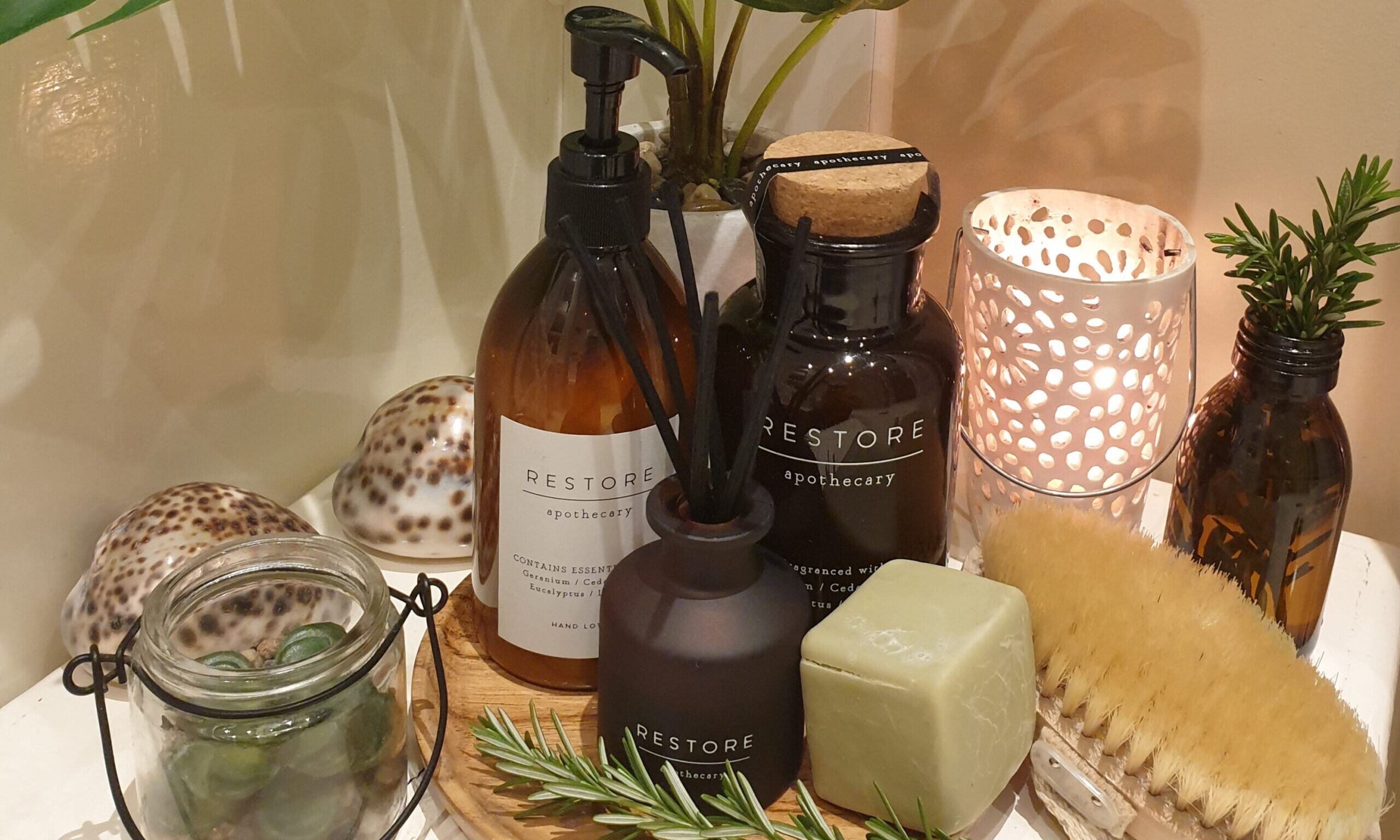 Home spa products from Marks and Spencer