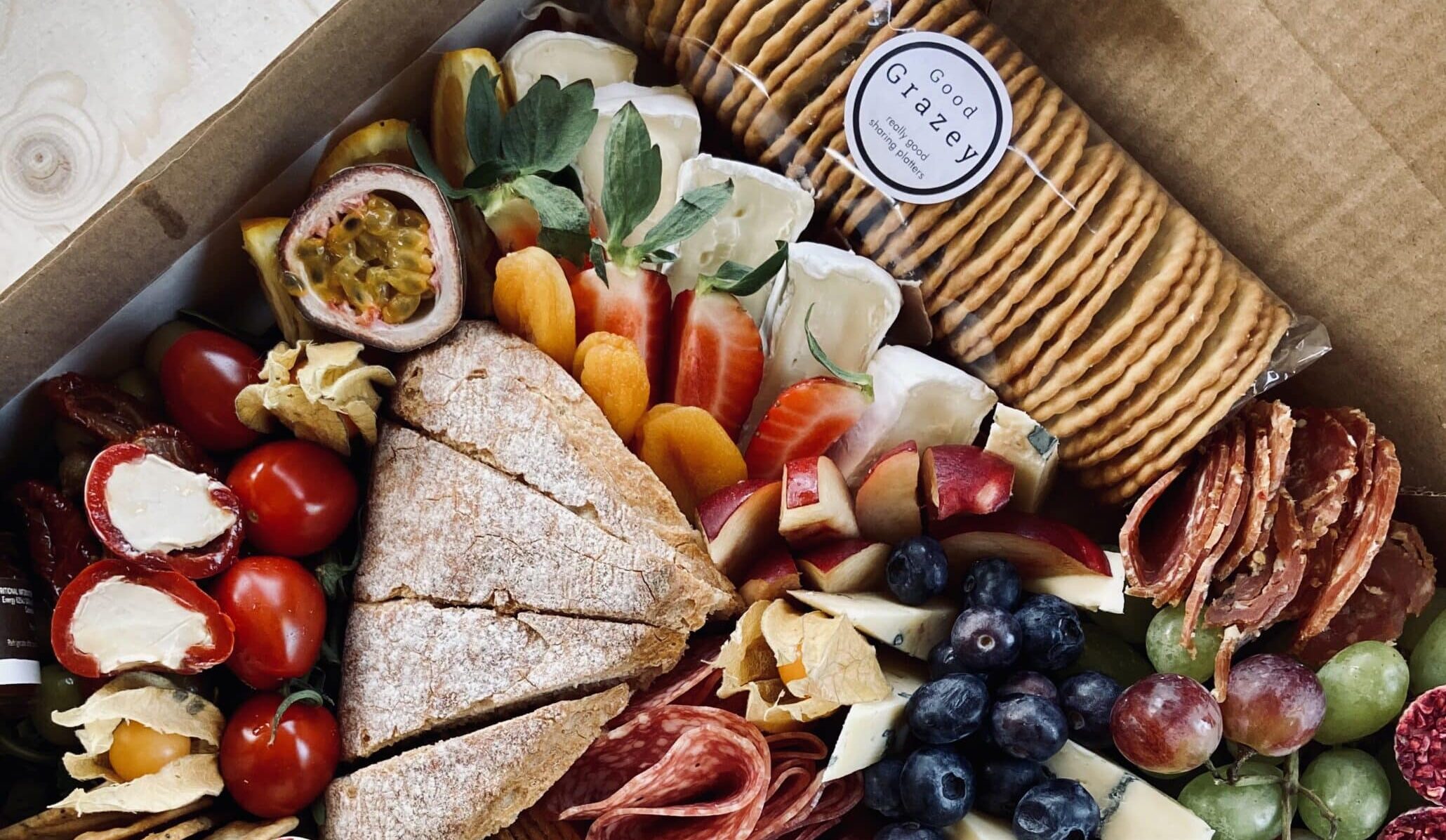 Deliciously designed sharing platters from Good Grazey