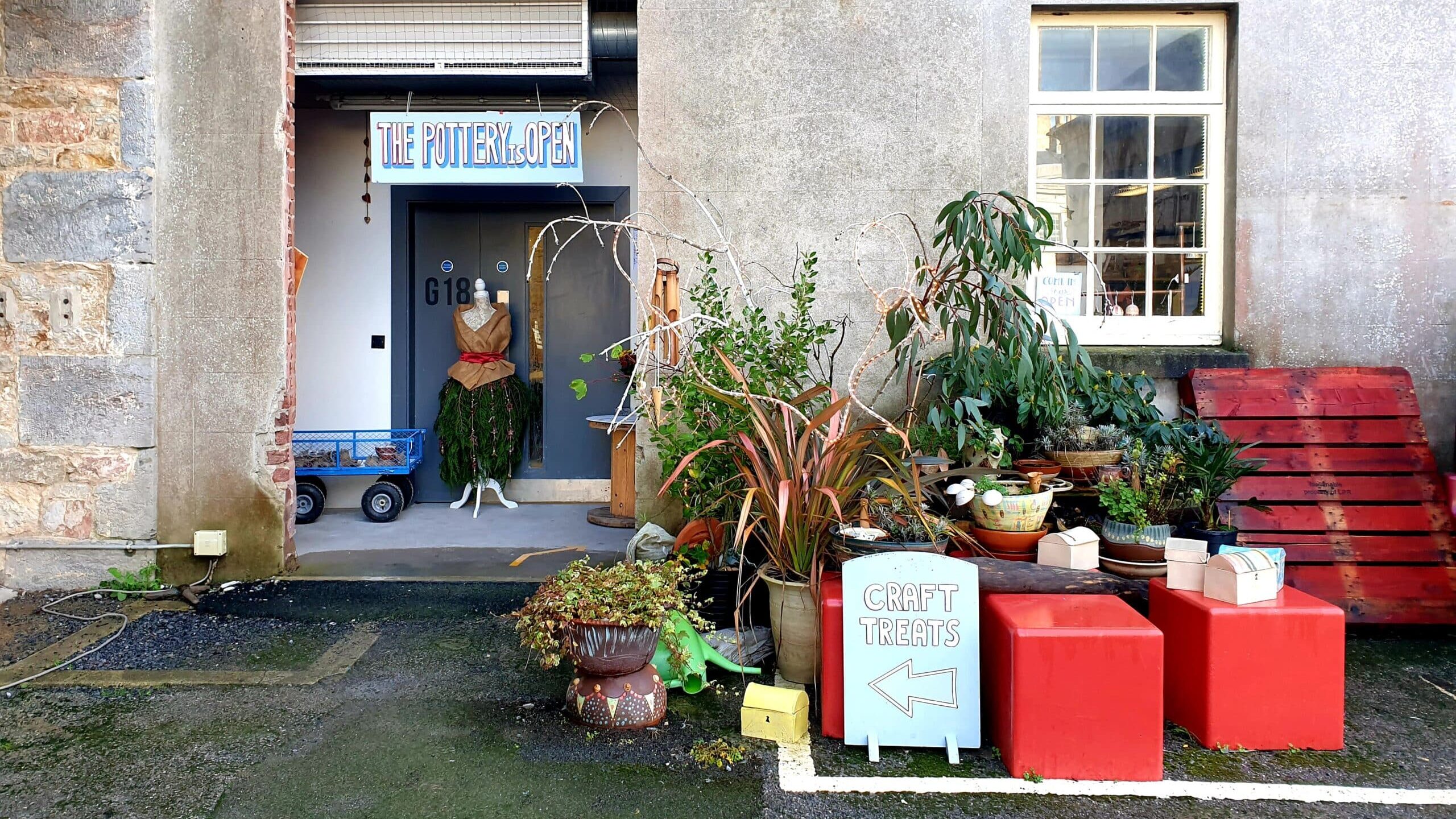 Visit the artist spaces at Ocean Studios