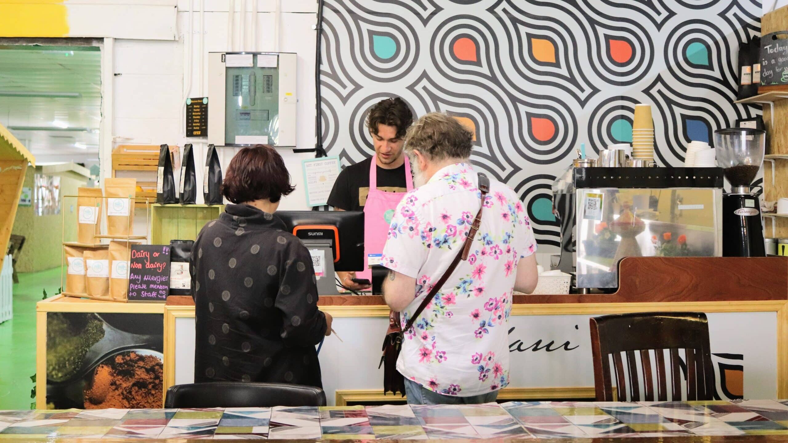 Jabulani Food Court serving coffee
