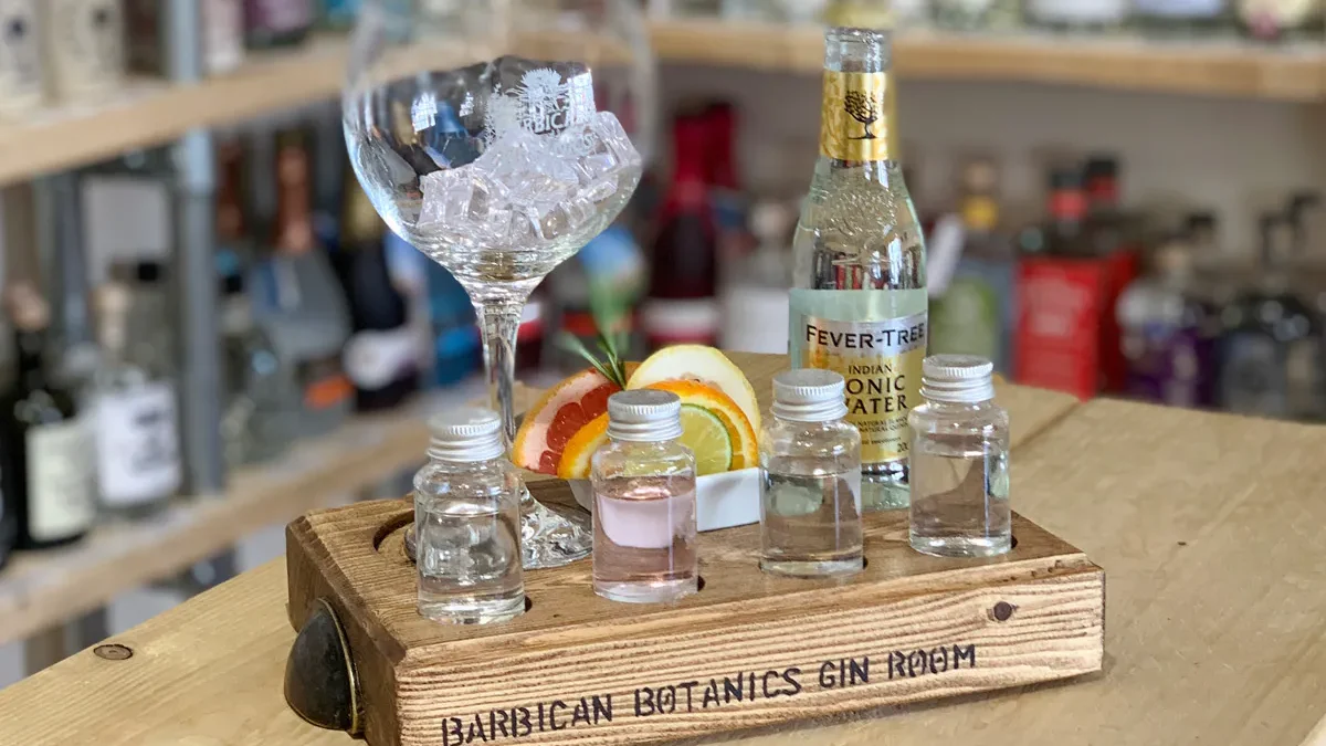 Gin lovers will enjoy a Masterclass making session at Barbican Botanics