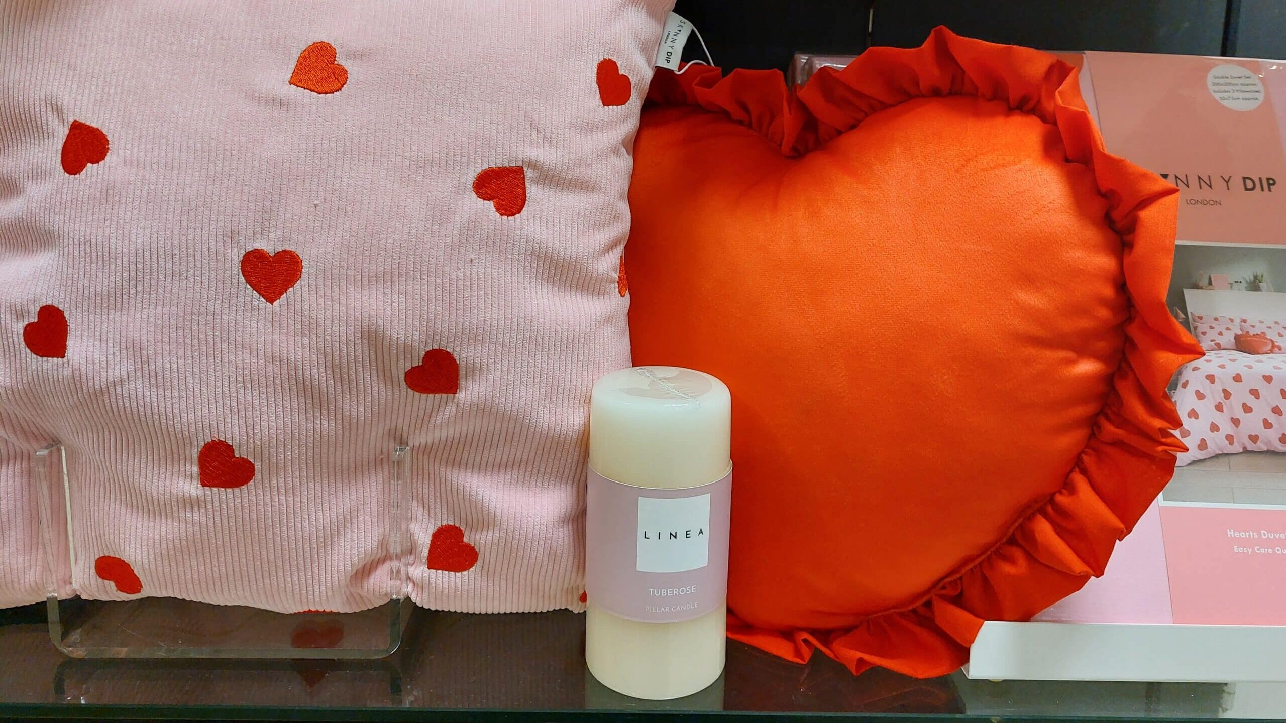Add some romance between the sheets with sweet heart bedding from House of Fraser